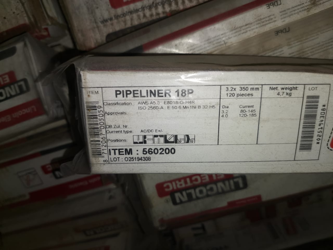 Электроды сварочные Pipeliner 18Р фото 1
