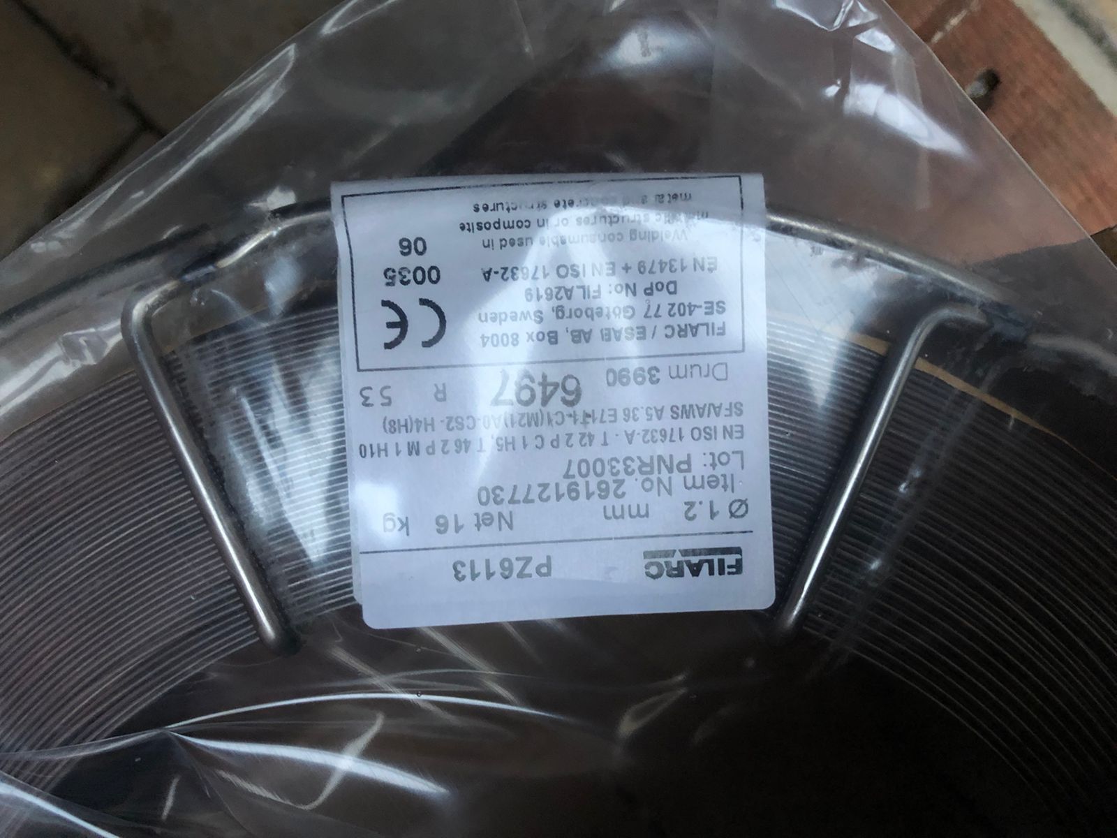 Сварочная проволока оптом ESAB FILARC PZ6113 1,2MM 16,0KG фото 1