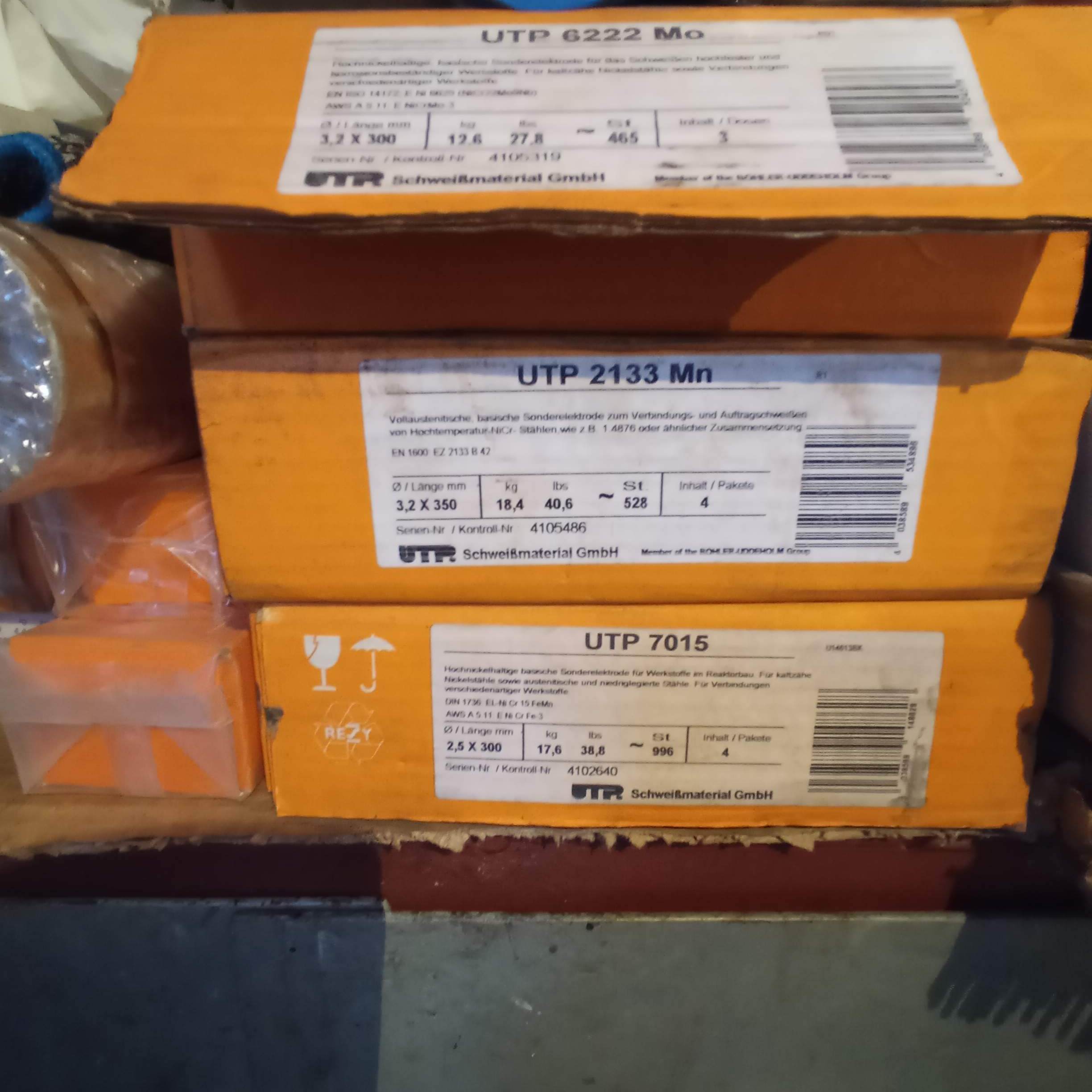 Продам электроды UTP6222Mo, 2133Mn, 7015 фото 1