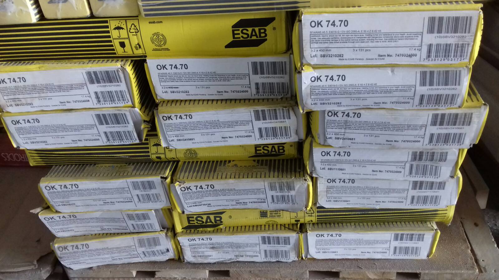 Продам ESAB Швеция ОК 74.70 ф 4 фото 1