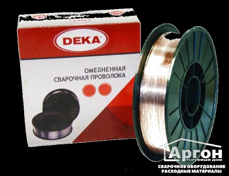 Проволока DEKA 08Г2С ф0,8мм фото 1