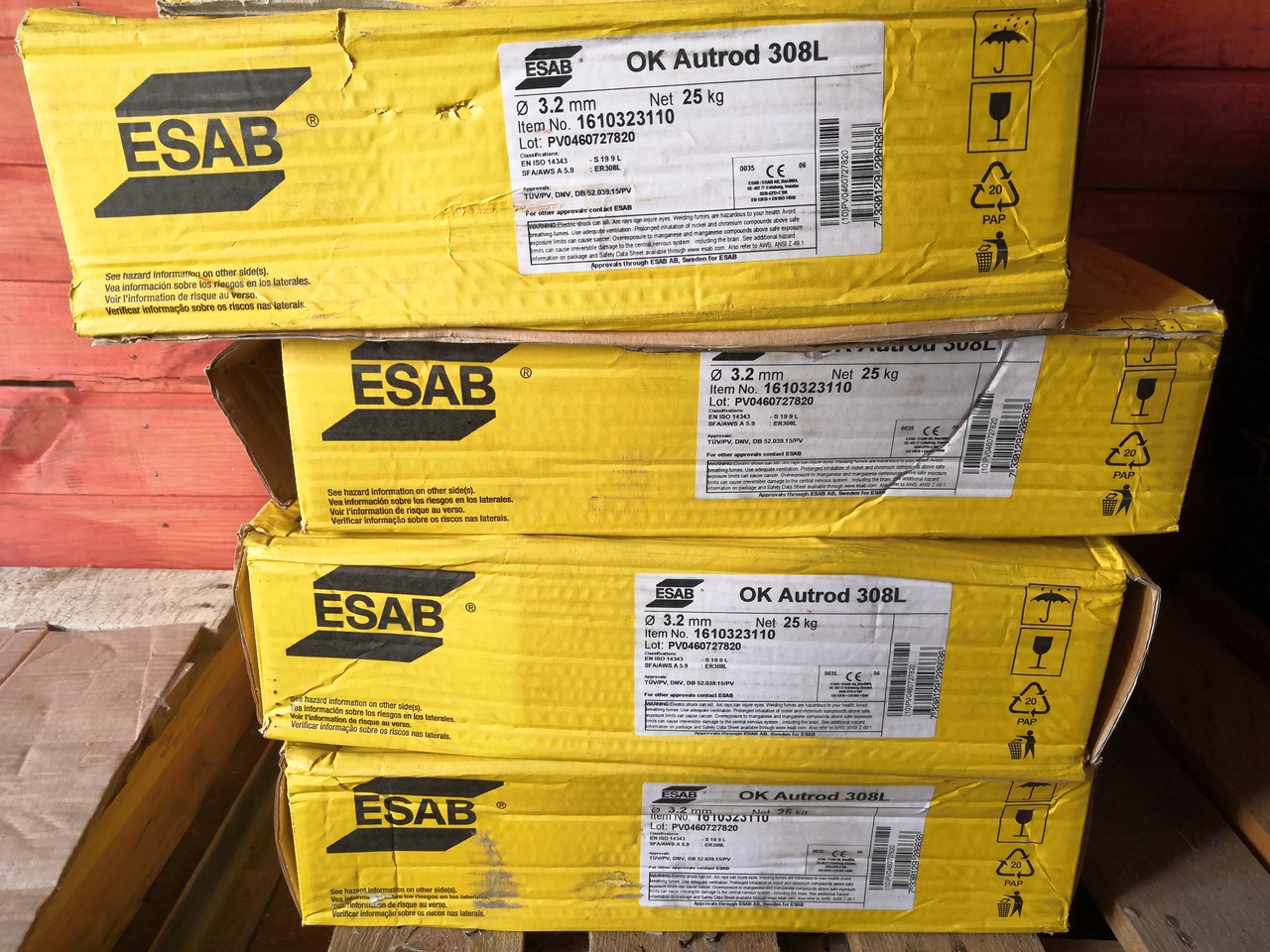 Продам проволоку Esab OK Autrod 308L 3.2 мм. фото 2