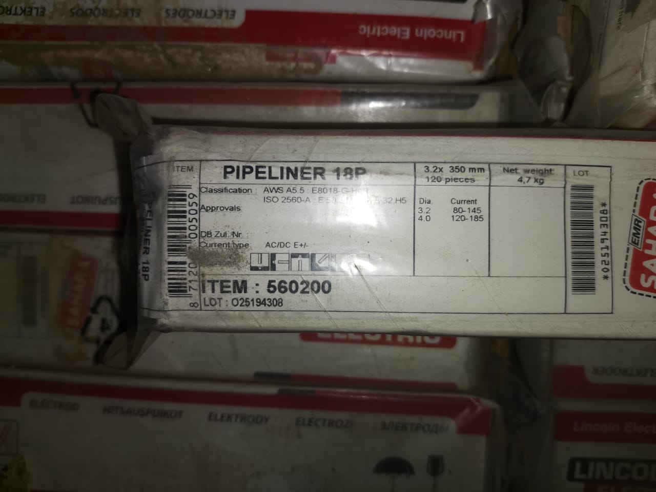 Электроды сварочные Pipeliner 18Р фото 2