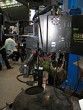 Установка с ЧПУ для вырезки отверстий в сферических крышках и приварки к ним патрубков